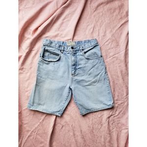 Vintage light wash shorts 34 waist